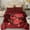 Virgin Mary/ Burgundy Flower, variant on JML Soft Plush Fleece Blanket for Bed King 83"x91" 5.7lb,2 Ply Raschel Blanket Lion&Dolphin