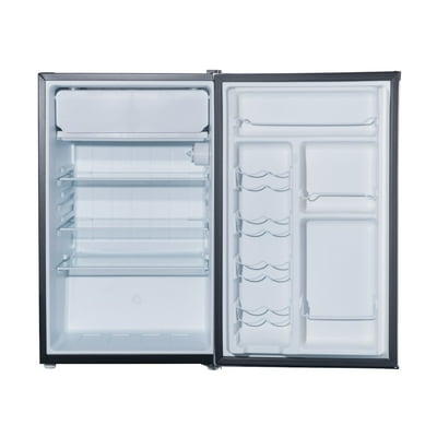 Buy Galanz 4 3 Cu Ft Single Door Compact Refrigerator With Chiller Gl43s5 Stainless Online In Indonesia 45373924
