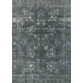 thumbnail image 1 of Ahgly Company Machine Washable Indoor Rectangle Industrial Modern Blue Moss Green Area Rugs, 2' x 3', 1 of 7