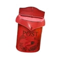 thumbnail image 4 of simhoa Boîte aux Lettres Shabby Chic Résidentielle Attrape-Lettres Murale en Fer Rouge, 4 of 8