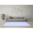 thumbnail image 3 of Ahgly Company Indoor Round Solid Blue Modern Area Rugs, 6' Round, 3 of 4