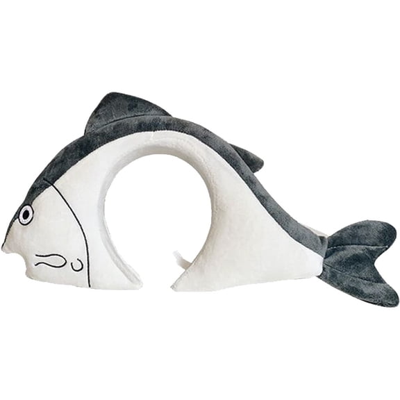 vlrwzc Salted Fish Headband for Women Funny Salted Fish Hairband Wash Face Makeup Hair Band Halloween Party Headband