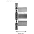 thumbnail image 3 of Bendix PRT6076 Premium Brake Rotor, 3 of 3