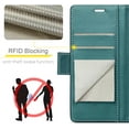 thumbnail image 2 of Funda tipo cartera para iPhone 17 Pro Max con tarjetero, función atril, bloqueo RFID, cierre magnético, protección a prueba de golpes, de piel sintética, con tapa tipo cartera para iPhone 17 Pro Max, 2 of 7