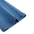 thumbnail image 3 of FEDPOP Baggy Jeans for Girls Wide Leg Ripped High Elastic Waisted Denim Pants Cute Summer Trousers Y2K Streetwear 7-14Y, 3 of 7
