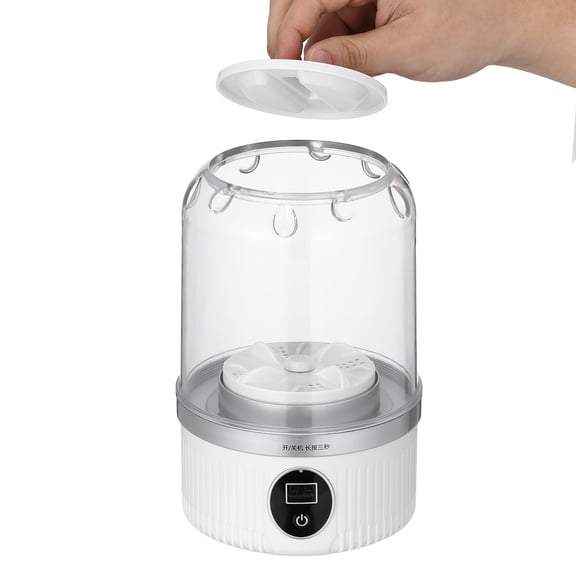 Underwear Washer, Portable Mini Washing Machine, Upgraded Rechargeable Cordless Washing-Machine, Laundry Cup (White )