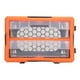 thumbnail image 1 of Caja organizadora de Hardware, caja de herramientas con 2 cajones, caja de almacenamiento de componentes de tornillo de gran capacidad, 1 of 9