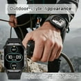 thumbnail image 3 of SKMEI Military Smart Watch for Men(Answer/Make Call), 2.01" HD Fitness Tracker Outdoor Sports Watch, for Android and iPhone with Flashlight/Pedometer/Alarm, 3 of 8