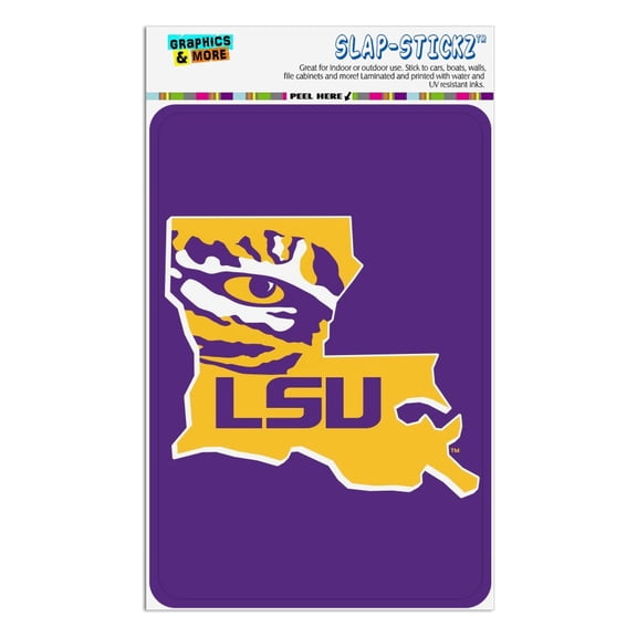 LSU Tiger State Mark Home Business Office Sign