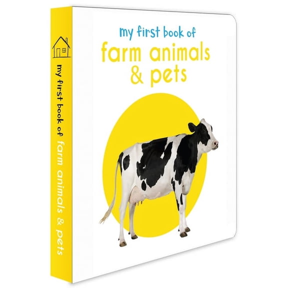 My First Book Of: My First Book of Farm Animals & Pets (Board book)