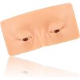 thumbnail image 4 of Consejo práctico Maquillaje de ojos 5D Solución de sello de piel reutilizable Tatuaje Silicona Maniquí de maquillaje biónico (tono beige) brillar Electrónica, 4 of 5