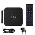 thumbnail image 1 of TV Top Box 4K Dual Band WiFi Network Media Player Quad-core CPU 4G + 64G Bluetooth-compatible 4.0 Set-top Box Enchufe de EE. UU. Scienceny EL002040-01, 1 of 2
