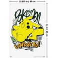 thumbnail image 3 of Pokémon: Expressive Doodle - I Choose You! Wall Poster with Push Pins, 22.375" x 34", 3 of 4