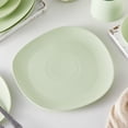 thumbnail image 6 of Stone + Lain Delilah Porcelain Collection Dish Set, 6 Dinner Plates Service for 6, Lime Green, 6 of 6