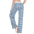 thumbnail image 6 of Comfy Casual Women's Pajama Pants Print Wide Leg Small Red Cherries, 6 of 6