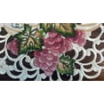 thumbnail image 3 of Doily Boutique Placemat or Doily with Purple Grapes on Ivory Fabric, Size 27 x 13 inches, 3 of 3