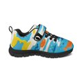 thumbnail image 2 of Pointodoor Boys Girls Art Cat Paint Shoes Lightweight Kids' Sneakers Knitted Mesh Sports Shoes Breathable Hook and Loop Running Fashion Athletic Casual Sneakers, 2 of 7