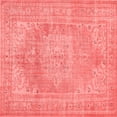 thumbnail image 1 of Ahgly Company Machine Washable Indoor Square Persian Red Traditional Area Rugs, 5' Square, 1 of 4