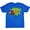 Blue, variant on Double Dare Logo Adult T-Shirt