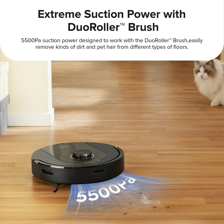 Roborock® Q5 Pro+ RoboVac with Auto-Empty Dock, Hardwood Roborock® Q5 Pro+ RoboVac with Auto-Empty Dock, Hardwood