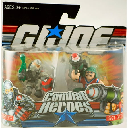- G.I. Joe Combat Heroes Wave 1 Bazooka & Firefly Figure 2-Pack, G.I. Joe Combat Heroes 3 mini figure 2-pack from Hasbro By Hasbro From USA