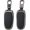 Short-black, variant on Key Fob Cover Compatible with Tesla Model X 3 Button Keychain Case Holder Protector,Short-red