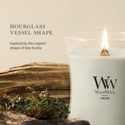WoodWick Medium Hourglass Scented Candle, Fireside, 9.7 oz