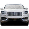 thumbnail image 2 of Lincoln Nautilus Universal Fit One-Piece Easy Folding Silver Reflective Fabric Windshield Sun Shade (size: 75.5"x 37.5"), 2 of 5