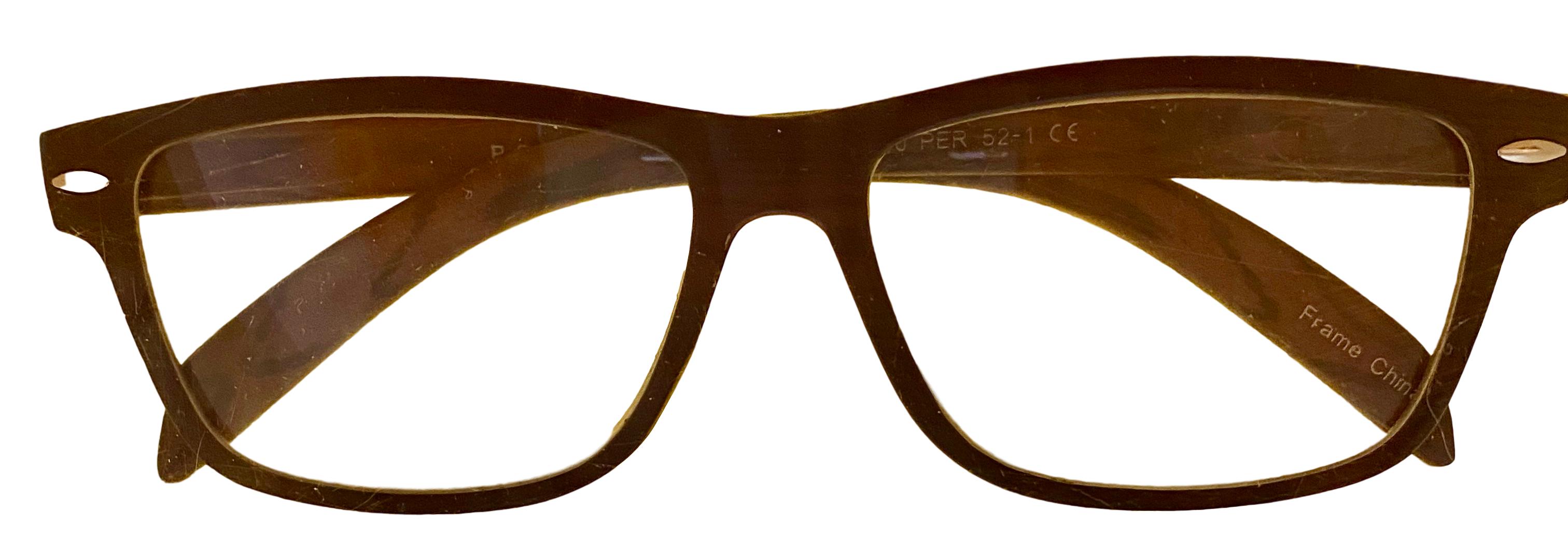Perry Ellis PEBX 52 Men's Plastic Rectangle Reading Glasses, 2.0, 3 Pair