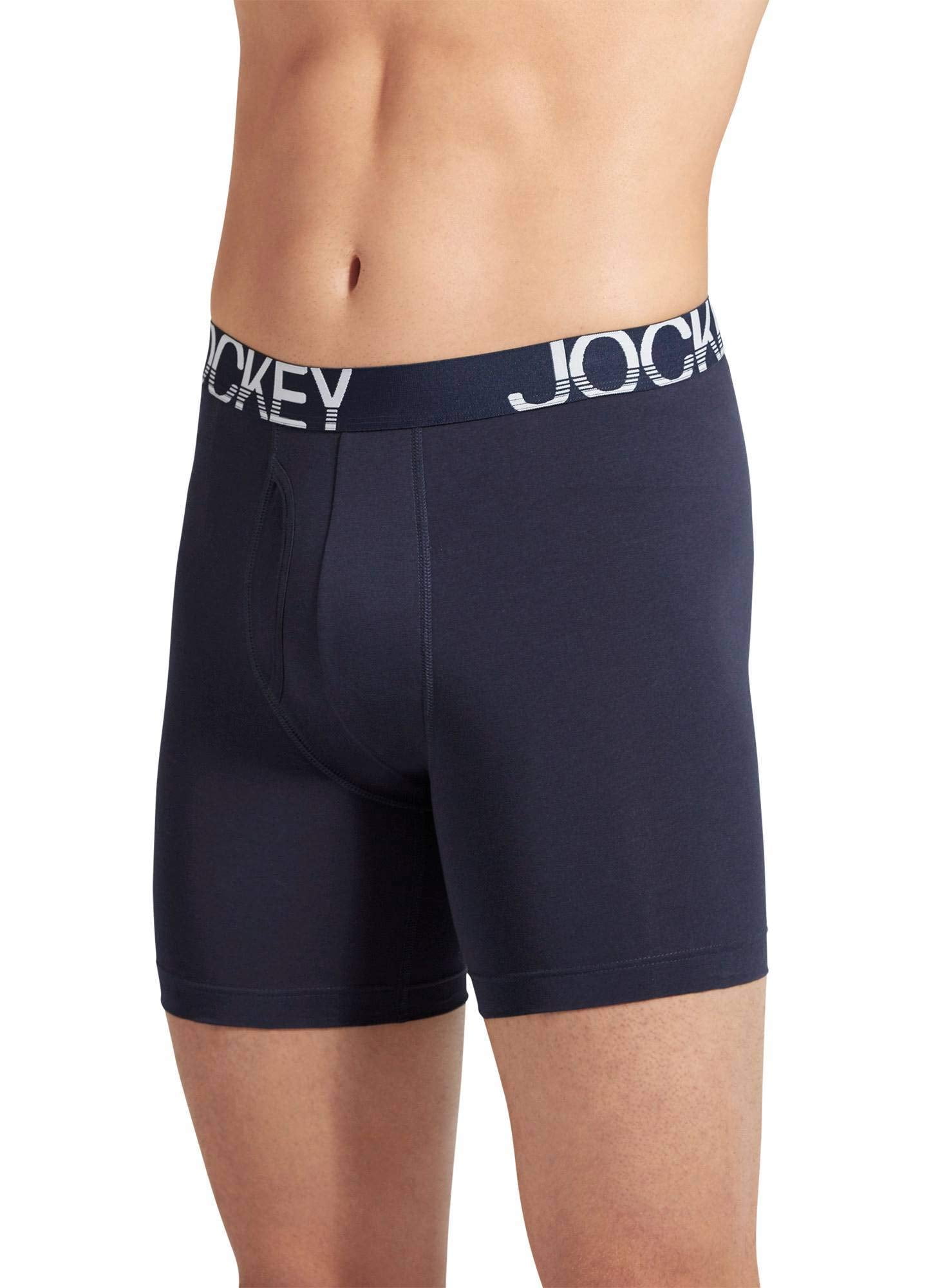 jockey men's underwear activestretch midway brief