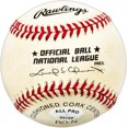 thumbnail image 2 of Jim Riggleman Autographed Official NL Baseball Chicago Cubs, Cincinnati Reds SKU #225505, 2 of 3