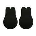 thumbnail image 2 of Lifting Chest Sticker, Sweat  Strapless  Ear Nipple Covers Silicone  For Work Black,Skin Color, 2 of 8