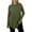 Green, variant on YOUSNH Women Casual Fashion Solid Color Loose Round Neck Long Sleeve Raglan Sleeve T Shirt Top T-shirts for Women 2024 Blue L