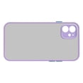 thumbnail image 4 of Tholdsy Funda de teléfono acrílica a prueba de golpes, protector de teléfono móvil de color de contraste, reemplazo para 11 Pro Max, morado morado claro iPhone11PROMAX 5piezas, 4 of 6