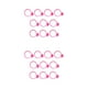 thumbnail image 1 of Wosthever Anillo de silicona reutilizable de 10 piezas, lazos giratorios para plantas, utensilios para hornear, utensilios de cocina para fondant Type1 NO1, 1 of 6