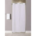 thumbnail image 2 of Hookless Shower Curtain, Vinyl, White, 42 in W, 74 in L HBH10GA014274AM, 2 of 2
