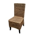 thumbnail image 3 of D-Art Collection Mahogany Seagrass Dining Chair, 3 of 3