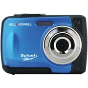 Angle View: Bell+Howell Splash 2.4 Inch LCD 16GB 8X Camera - Blue