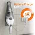 BLACK+DECKER Dustbuster Handheld Vacuum, Cordless, White HNVC215B10