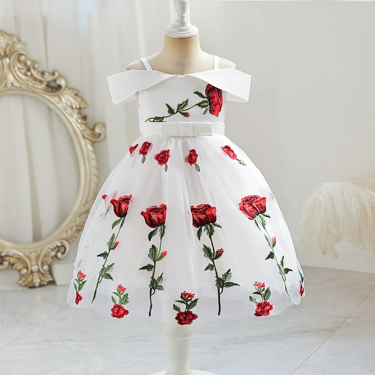 open lace back dress Strapless A-line Flower Appliques Long Prom Dress