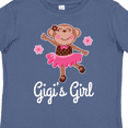 thumbnail image 4 of Inktastic Gigis Girl Ballerina Monkey Girls Toddler T-Shirt, 4 of 5
