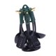 thumbnail image 1 of Juego de 7 utensilios de cocina para casa de muñecas con organizador, réplicas realistas. Verde negro, 1 of 9