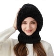 thumbnail image 1 of Gorro de punto para mujer Yuxing en otoño e invierno negro, 1 of 5