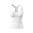 thumbnail image 7 of ZGRBOU Womens Racerback Ribbed Tank Tops Built in Bra V Neck Workout Tops Summer Sleeveless Stretch Crop Camisole, 7 of 7