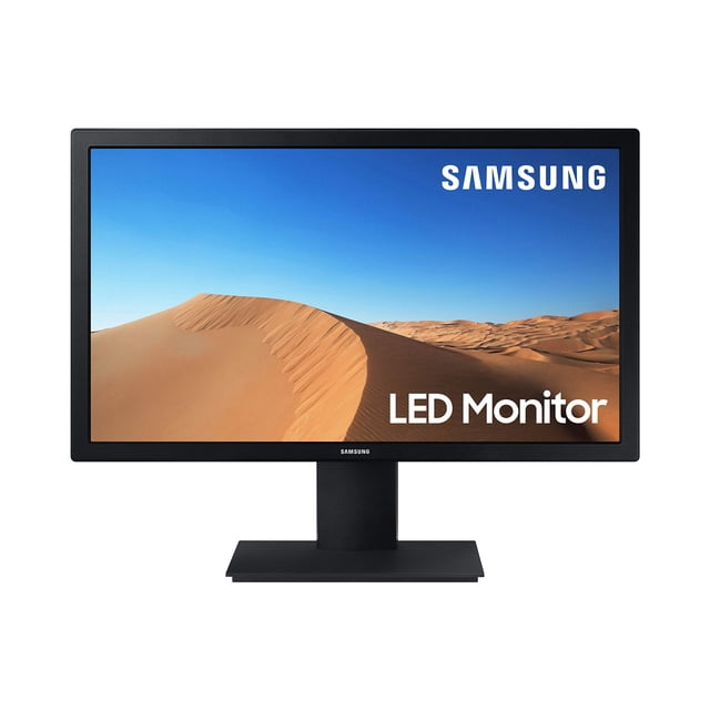 Samsung S33A Series Monitor de computadora FHD 1080p de 22 pulgadas, HDMI, VGA (D-Sub), compatible con VESA, modo sin parpadeo, modo de ahorro de ojos (LS22A330NHNXZA)