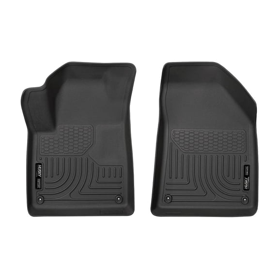 Husky Liners 13581 WeatherBeater Front Floor Liners - 2 Piece Fits 2015-2023 Jeep Cherokee