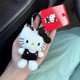 thumbnail image 4 of Sanrioed-funda protectora para cinturón de seguridad de coche, muñeco de peluche de la serie Black Hellokittys Kuromi, accesorios creativos para Interior de coche Kawaii, 4 of 5