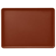 Angle View: Cambro 1216D501 12" x 16" Real Rust Dietary Tray - 12/Case