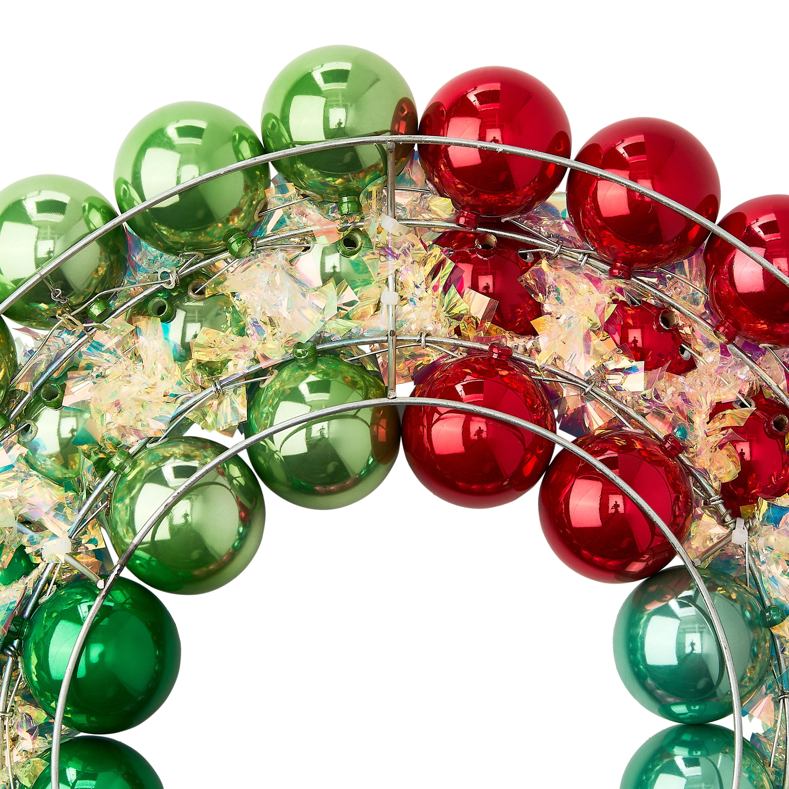 Ornament Christmas Wreath, Multicolor, 20", by Holiday Time