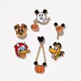 thumbnail image 2 of Juego de pendientes de tuerca de dibujos animados para mujer y niña, aretes de circonita de calabaza de Halloween, regalo de joyería de fiesta, 4 piezas, 2 of 2
